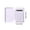 White, variant on 8 Digit Desk Calculator, Desktop Calculators with Large LCD Display & Big Buttons, Battery, Standard Basic 4 Function Calculator for Classroom, Office, Home, Business, Teachers
