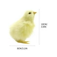 thumbnail image 2 of Tahtuvzn School Home Decor Imitation Chicken Plushy Toy Doll Teaching Easter Model Decoration, Gifts for Friend, 2 of 5