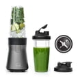 thumbnail image 1 of iCucina Licuadoras para Batidos y Smoothies, 500W, 2 Vasos Portátiles para Llevar con Tapa de 28 oz, Licuadora Personal, Fácil de Limpiar, para Cocina, Jugos, Comida para Bebés, 1 of 5