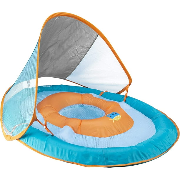swimways infant spring float with canopy