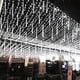 thumbnail image 3 of Cadena de luces de lluvia de meteoritos de 30 cm/50 cm, luces de carámbanos para aleros, para jardín, exterior, árbol de Navidad, decoración de bodas y fiestas, 8 tubos, 3 of 5