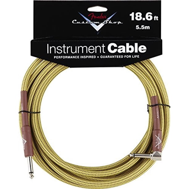 Fender Electric Guitar Cord - Fender Custom Shop Performance Series Cable Straight Right Angle For Electric Guitar Bass Guitar Electric Mandolin Pro Audio Walmart Com Walmart Com