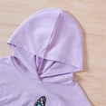 thumbnail image 5 of Mercatoo 𝐀thletic Sweatsuit for Toddler Girls Butterfly Graphic Hoodie Sweatpants and Jogger Set Kids Fall Winter Teen Fashion Outfits, 5 of 7