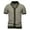 F06-Army Green, variant on FYDUU Men's Vintage Polo Shirts Mens Knit Striped Polo Shirts Short Sleeve Fashion Vintage Collared Pullover Casual Polo Sweater Tops Daily Work Shirts