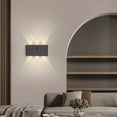 thumbnail image 4 of Aplique De Pared LED Recargable, Aplique De Pared Con Pilas, Lámpara De Pared Magnética Con Sensor De Movimiento, Efecto De Iluminación Arriba Y Abajo, Estilo Moderno, 4 of 7