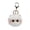 White, variant on Soft Cat Keychain Plush Stuffed Animal Charm – Cute Kitty Pendant for Backpack Purse or Keys Lightweight Gift for Kids and Adults