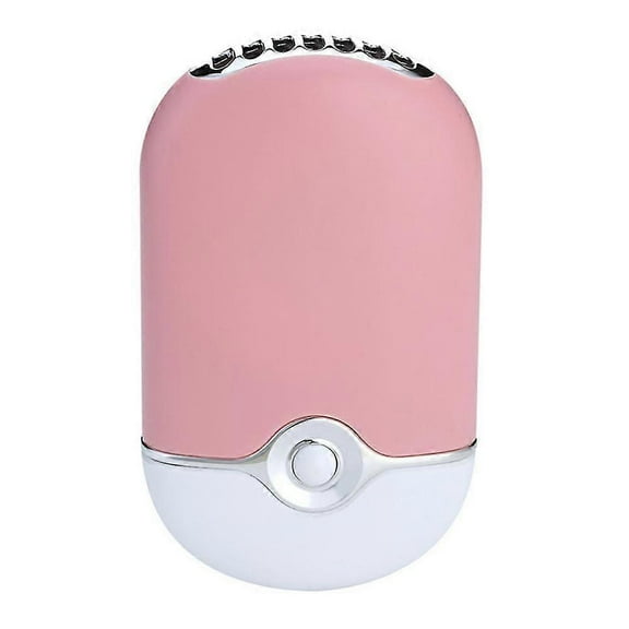 Usb Mini Portable Fans Rechargeable Electric Handheld Air Conditioning Cooling Refrigeration Fan For EyelashBlack