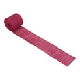 thumbnail image 5 of Love, Laugh, Craft Jute Burlap Roll Precut, Finished Edges, 3"W x 5-Yards, 740-31, Orchid Pink, 5 of 6