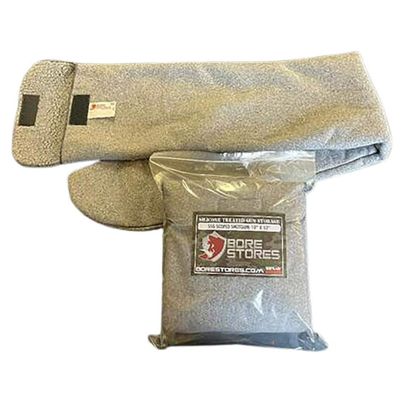 Bore Stores Silicone-Treated Scoped Shotgun Case 52" x 10" Gray