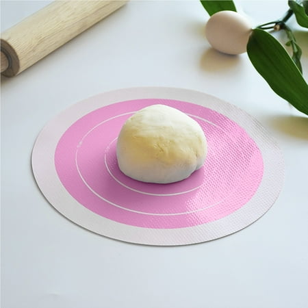 

Mittory Silicone Cake Mat Non Stick Baking Mat Fondant Mat Dough Rolling Mat