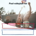 thumbnail image 4 of Visland Pool Volleyball Net Replacement Portable 15 x 3ft Volleyball Net for Adult Water Game Outdoor Backyard Swimming Pool Beach Party, 4 of 8