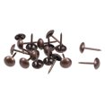 thumbnail image 2 of Uxcell Clavos de tapicería de tono cobre con cabeza redonda de 9 mm, 120 piezas, 2 of 5