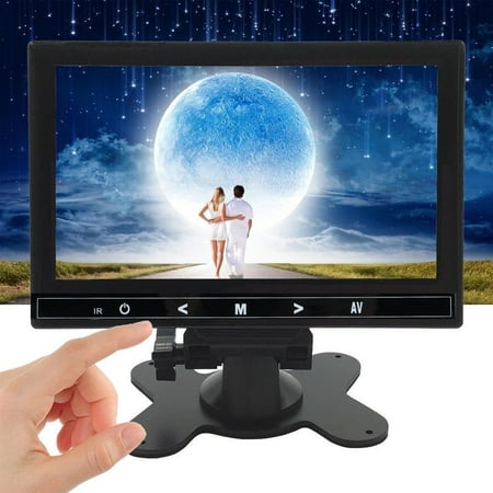 9" USB Power 5V/2A 1024*600 AV/RCA/VGA/HDMI/BNC LCD CCTV Monitor HD PC Screen