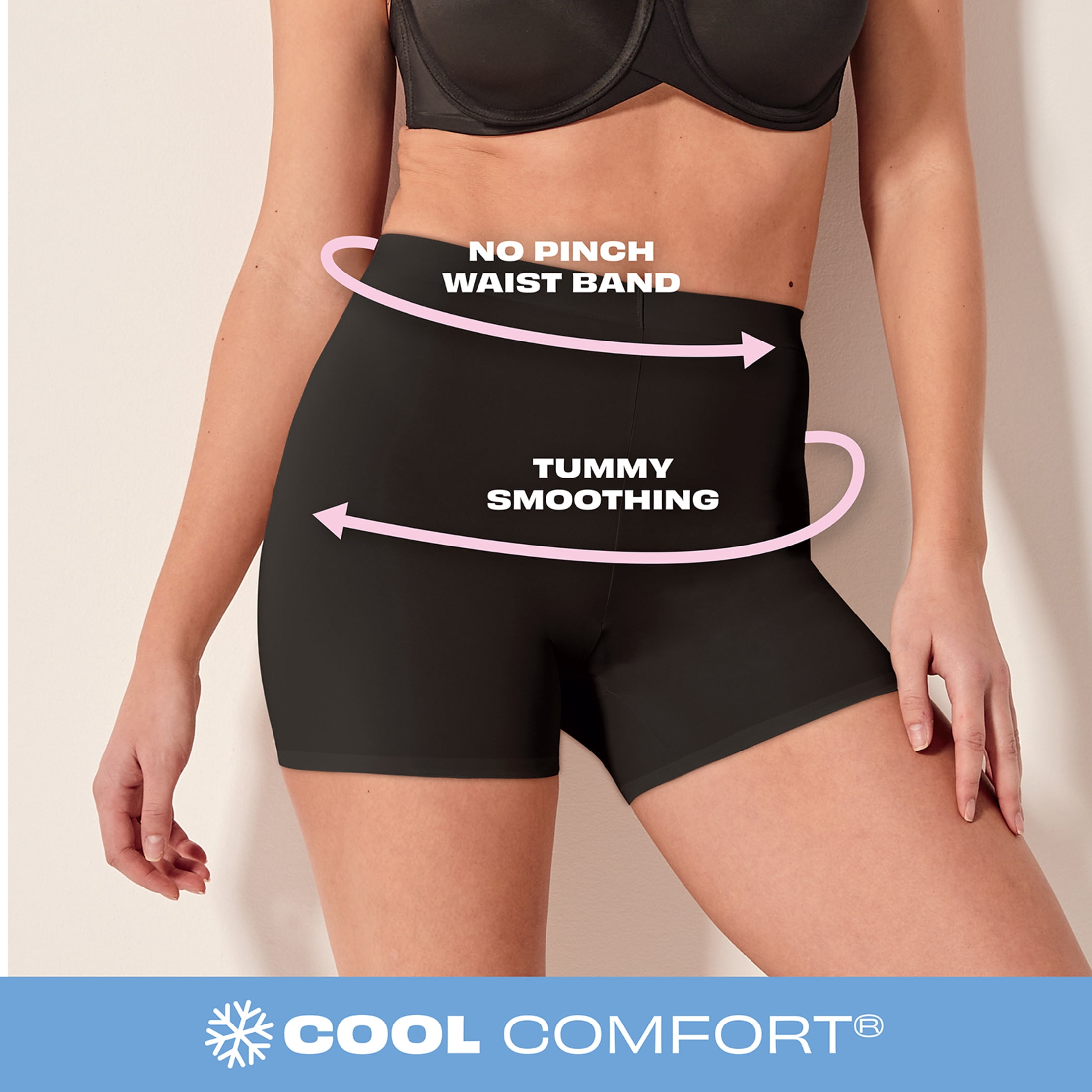 Maidenform Women's Light Control Shaping Shorty 2-Pack, Style FP0856, Sizes up to 3XL