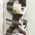 thumbnail image 5 of Wave Wall Mount Magazine Rack, 5 of 9