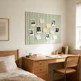 thumbnail image 6 of 6 Pack Fabric Bulletin Board, Peel and Stick Pin Board for Photos and Notes, Fluted Wall Tiles, for Home Office Living Room, No Nails Adhesive Mounting, 6 of 7