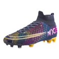 thumbnail image 1 of Football Shoes Men Outdoor Sport High-top Soccer Field Boot, 1 of 5