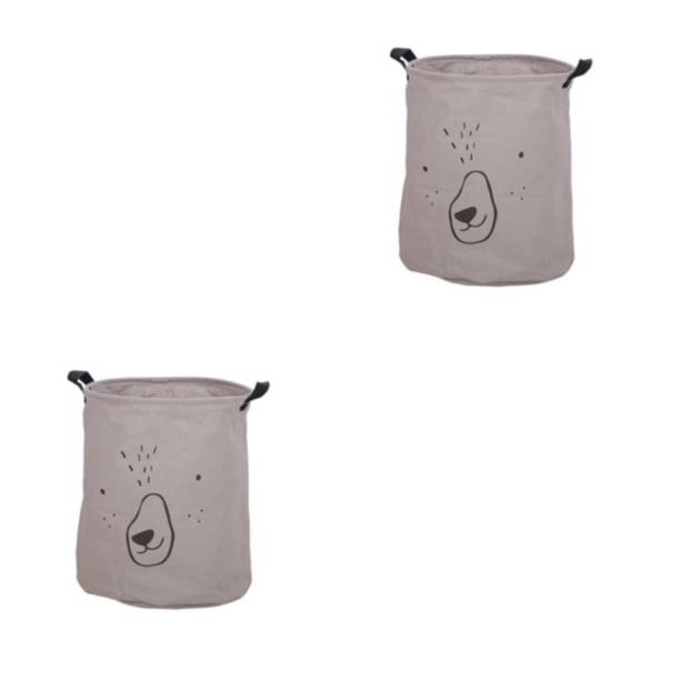 Billuyoard Cesto plegable impermeable para la colada, juguete para niños, artículos diversos, contenedor de cubo , bolsa de expresión de estilo Type2 NO2