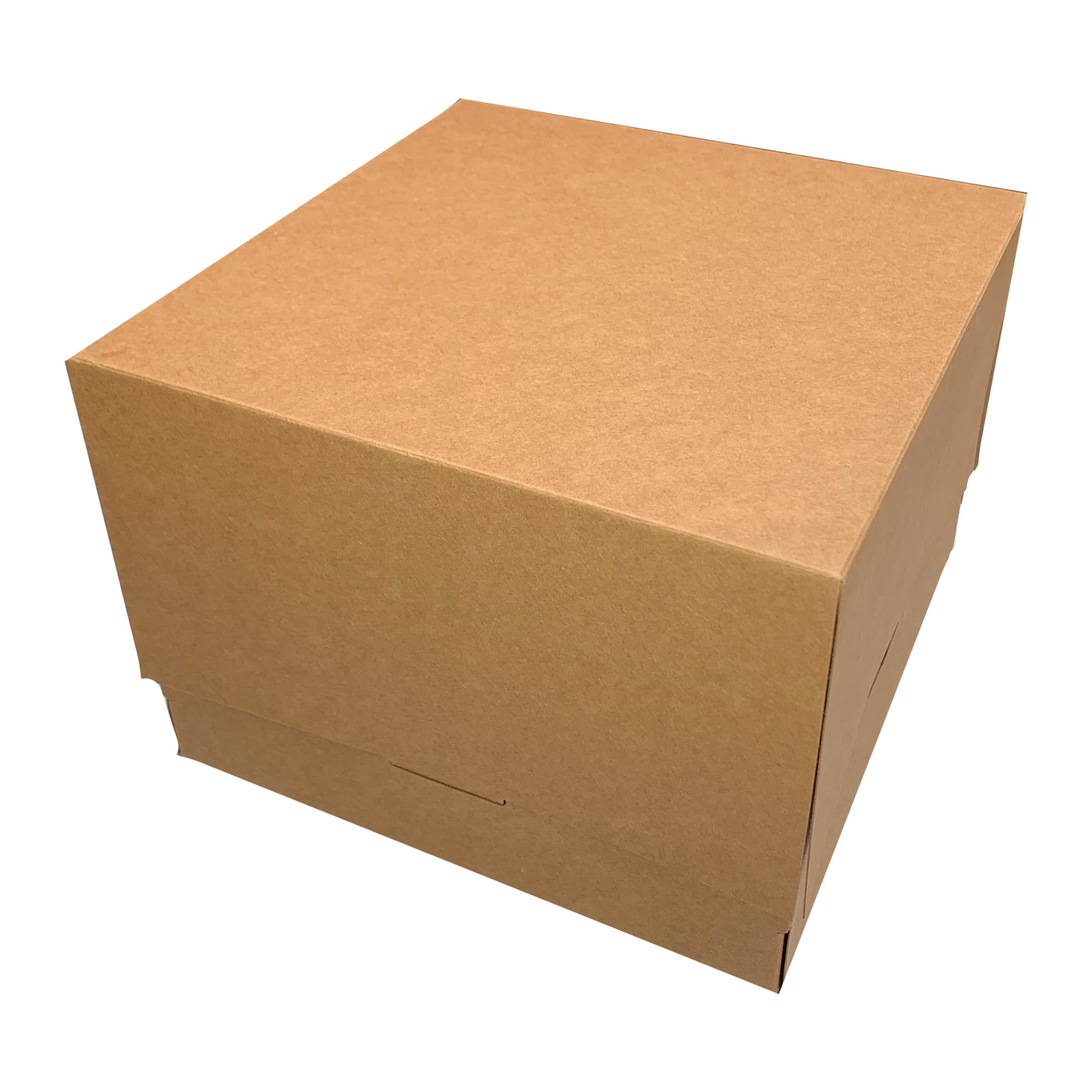 Way To Celebrate Kraft Cardboard Adjustable Cake Box, 8" x 8" x 6"
