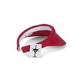 thumbnail image 2 of TopHeadwear Sports Cotton Twill Clip-On Visor - Red, 2 of 2
