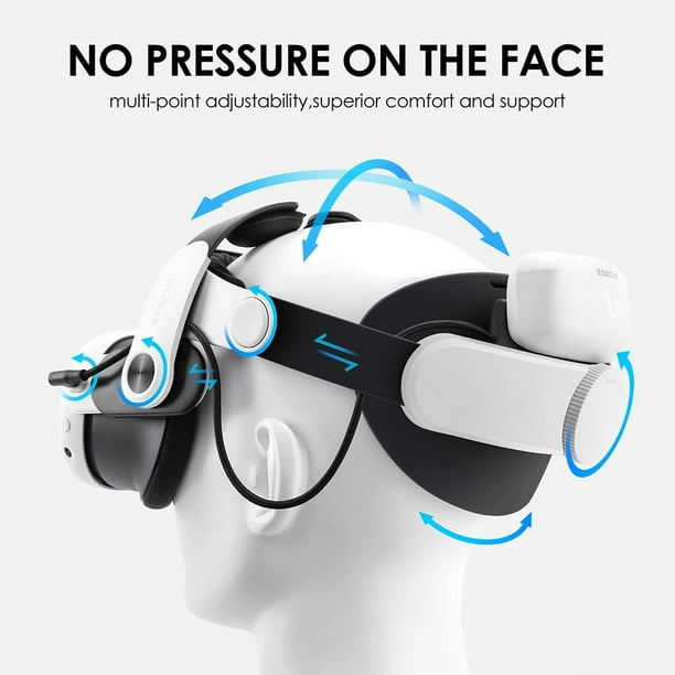 BOBOVR M3 Pro VR Head Strap accessory Compatible with Meta Quest 3