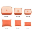 thumbnail image 2 of Bolsa de almacenamiento 6pcs / set Bolsas de viaje de equipaje ligero Hombres y mujeres Cubiertas de Tomshoo Bolsa de almacenamiento, 2 of 7
