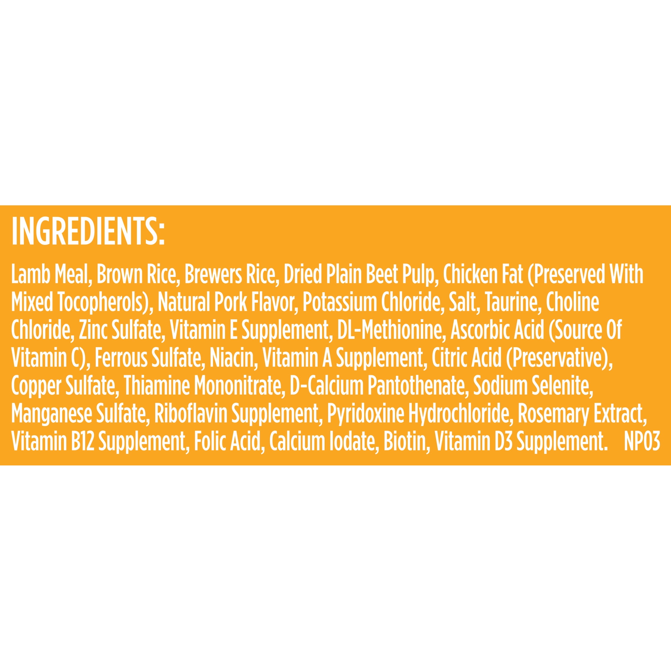 Rachael Ray Nutrish Limited Ingredient Lamb Meal & Brown Rice Recipe Dry Dog Food, 6 lb. Bag
