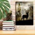 thumbnail image 3 of Epic Graffiti 'Mystic Deer' by Lightbox Journal, Canvas Wall Art, 12"x16", 3 of 8