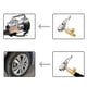 thumbnail image 5 of Speravity Adaptador de bomba de aire dorado para coche, accesorios de bomba de aire, adaptador de válvula con Clip fácil Accesorios para motos, 5 of 6