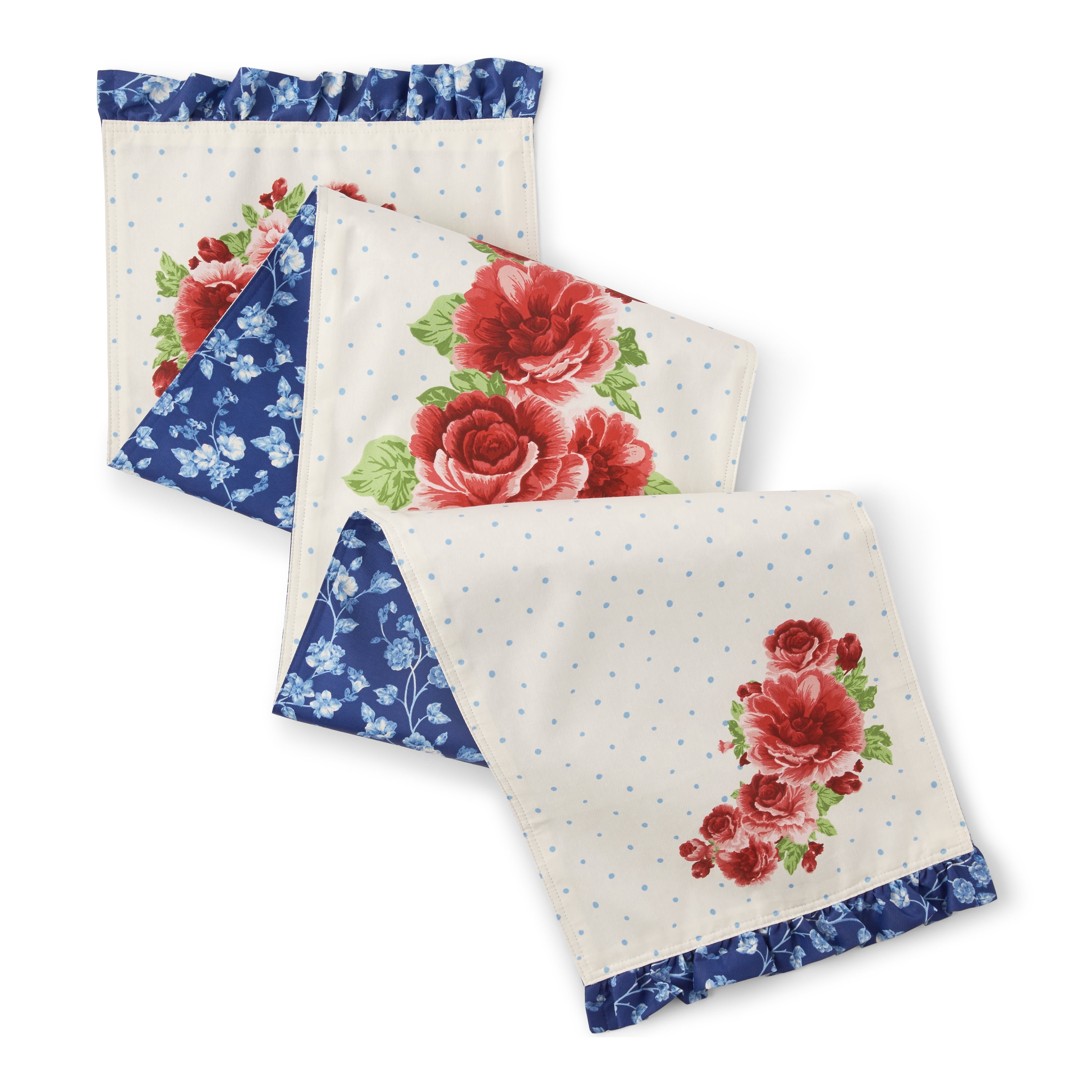 The Pioneer Woman Heritage Floral Table Runner, 14" x 72" Walmart