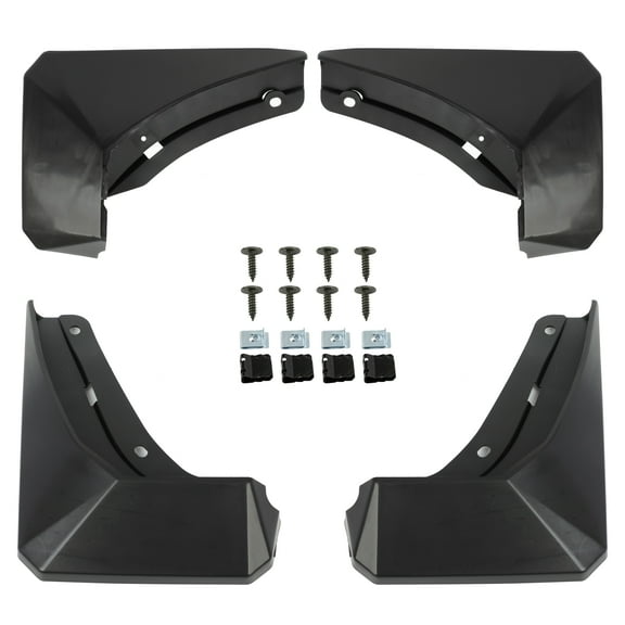 SCITOO 4PCS Mud Flaps Front & Fear Splash Guard set suitable for Hyundai Santa Fe 2024-2024 154640 2.5L