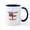 White/Navy Inside, variant on CafePress - The Episcopal Church Welcomes You Mugs - 11 oz Ceramic Mug - Novelty Coffee Tea Cup