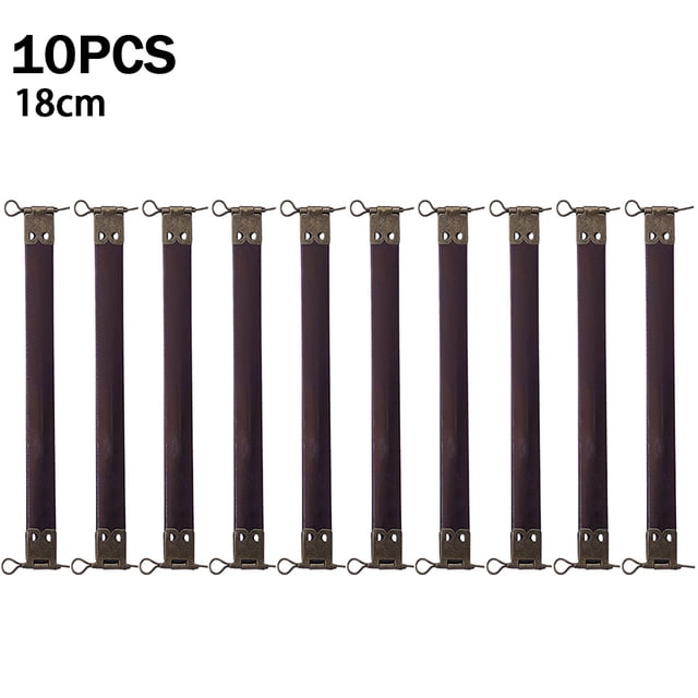 Metal con marco flexible interno cierre de beso a granel para manualidades de bricolaje bolso de mano monedero billetera fabricación de costura, 18 cm 10 Piezas sidaley HA000583-02
