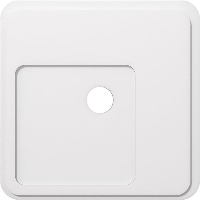 Ekena Millwork CMP30LN-04000 30 in. OD x 4 in. ID Square Lucan Architectural Grade PVC Contemporary Ceiling Medallion