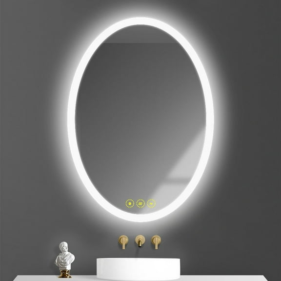 Lumina - Light Mirror Nickel/Silver Mirror