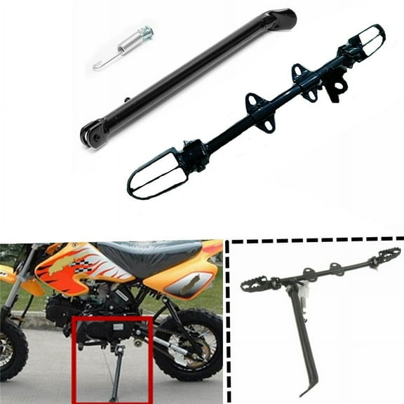 Furulu Motorcycle Pit Dirt Bike Foot Peg Footrest Kickstand 110cc 125cc 140cc Footpegs