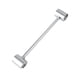 thumbnail image 1 of Llave de ajuste de espacio de bisagra, herramienta de ajuste de bisagra de puerta, fácil de usar, estable Plata L, 1 of 9