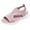 Pink, variant on Rokment Women's Sparkly Rhinestones Comfortable Walking Sandals Slip on Air Cushion Arch Support Wedge Slingback Open Toe Platform Summer Shoes Breathable Beach Footwear Black Size 6