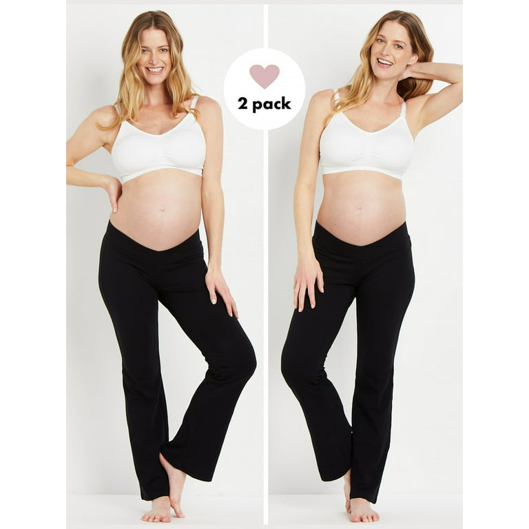 Motherhood MaternityWomen'sMaternity Bump Start 2 Pack Under Belly