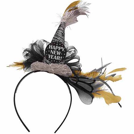 Happy New Year Deluxe Headband - Walmart.com