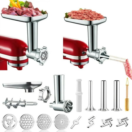 Metal Food Grinder Attachments for KitchenAid Stand Mixers