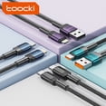 thumbnail image 5 of Toocki USB tipo C cable cargador rápido cable USB C para iPhone 15 14 13 12 11 Huawei P40 P30 Realme Oppo Oneplus 1m 2M, 5 of 5