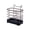 Bronze, variant on Gold Golden Iron Chopstick Holder Wall Mounted With Extendable Utensil Rack For Kitchen Organization Spoons Forks