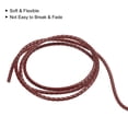 thumbnail image 4 of Uxcell 2.19 Yards 3mm Dia Leather Cord Braided String for DIY Crafts, Wine Red 1Pack, 4 of 6