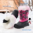 thumbnail image 4 of Dream Pairs Kids Boys Girls Warm Snow Boots Insulated Waterproof Winter Ski Boots, 4 of 6