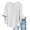 White-linen shirts for women, variant on Hilenly Boho Tops for Women 3/4 Ruffle Sleeve Blouse V Neck Cotton Linen Shirts Tunic Shirts