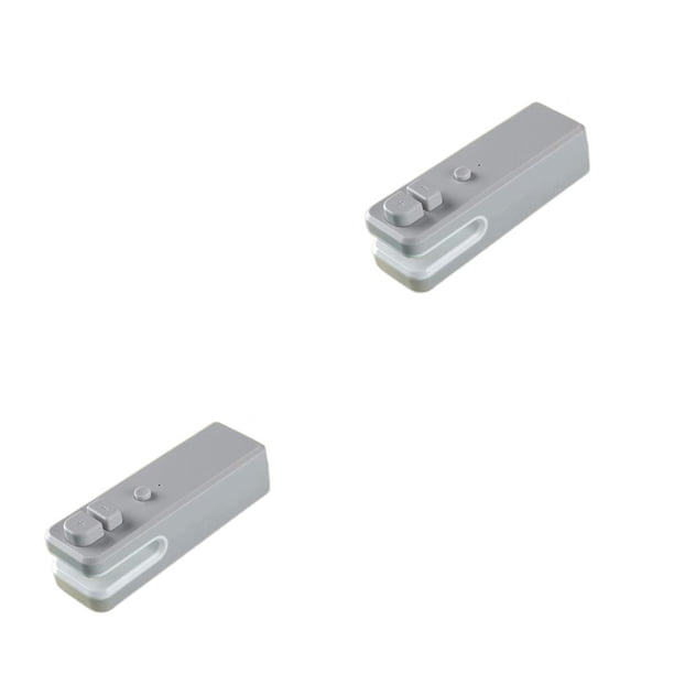Matsuzay Máquina de sellado de bolsas de plástico con calor eléctrico, portátil, de mano, 300 mAh, para cocina, aperitivos, verduras, chips, Type1 NO1