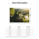 thumbnail image 5 of Fotbe Deep Forest Stone Green Dragon Manta de Franela con Estampado, Manta Ultrasuave para Cama, Sofá, Auto, Hipoalergénica y Antibolitas-60"x50", 5 of 6