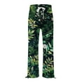 thumbnail image 4 of Stephy Women's New Thin Elastic Loose Large Size Korean Version of Everything Long Trousers Casual Trousers Haren, Black, L, 4 of 5