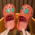 thumbnail image 4 of YUKTOPA Kids Boys Girls Cute Cartoon Clogs Shoes Lightweight Non Slip Garden Shoes Water Shower Beach Pool Slides Sandals, 4 of 12